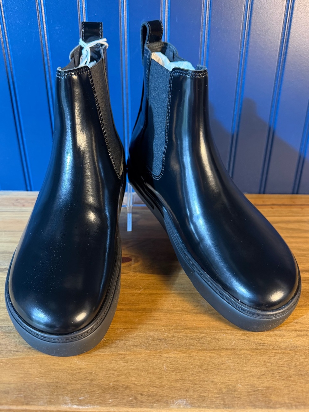 Birkenstock Bend Chelsea Black Leather Boots EU 38 US 7 Narrow Fit